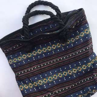 Souvenir Weave Tote Bag from Sagada