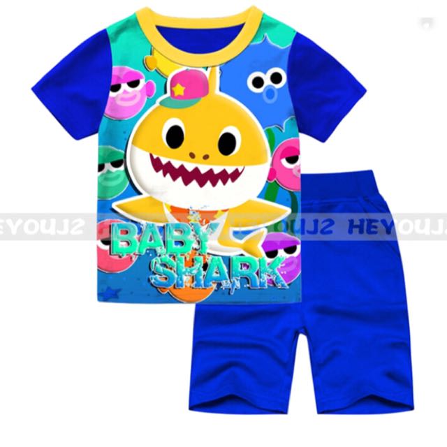 baby shark pyjamas