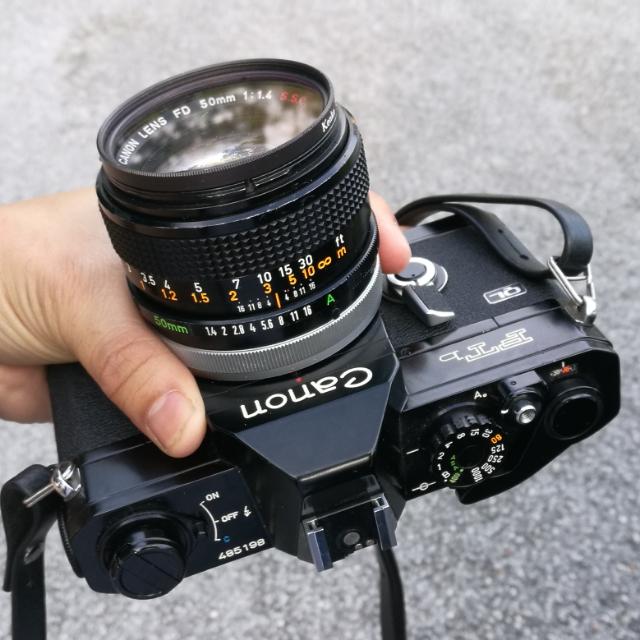 Canon FTb Black QL FD 50mm 1.4 SSC, Photography, Lens & Kits on