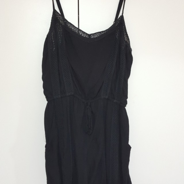 cotton on black romper