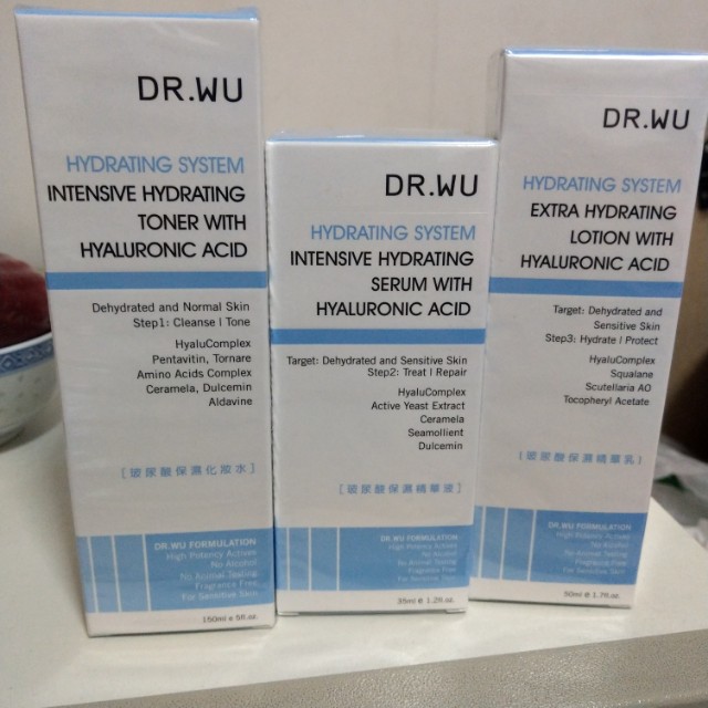 Dr Wu Intensive Hydrating Set Health Beauty Bath Body On Carousell