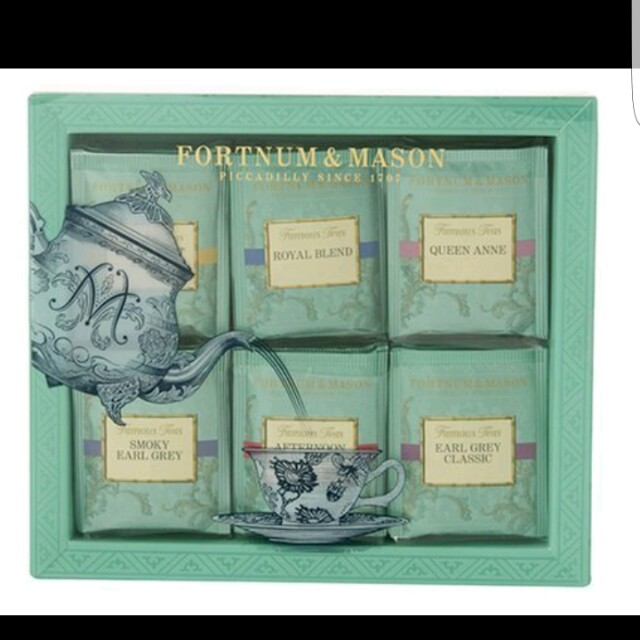 Fortnum Mason 英國王室御用茶f M 精選紅茶茶包禮盒 零食物語 飲品在旋轉拍賣