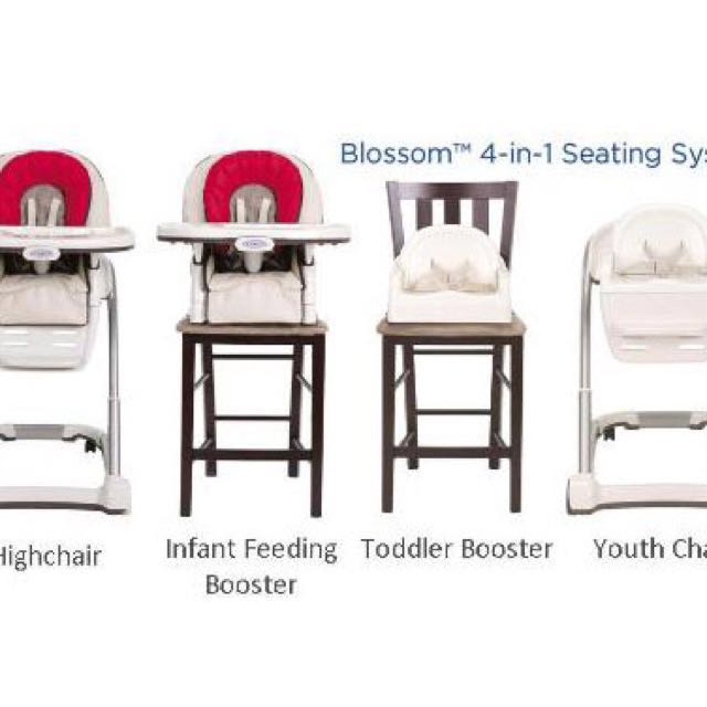 graco blossom 4 in 1 high chair