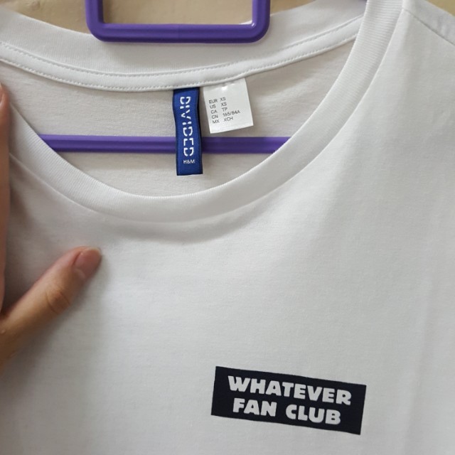 H and m white tee hotsell