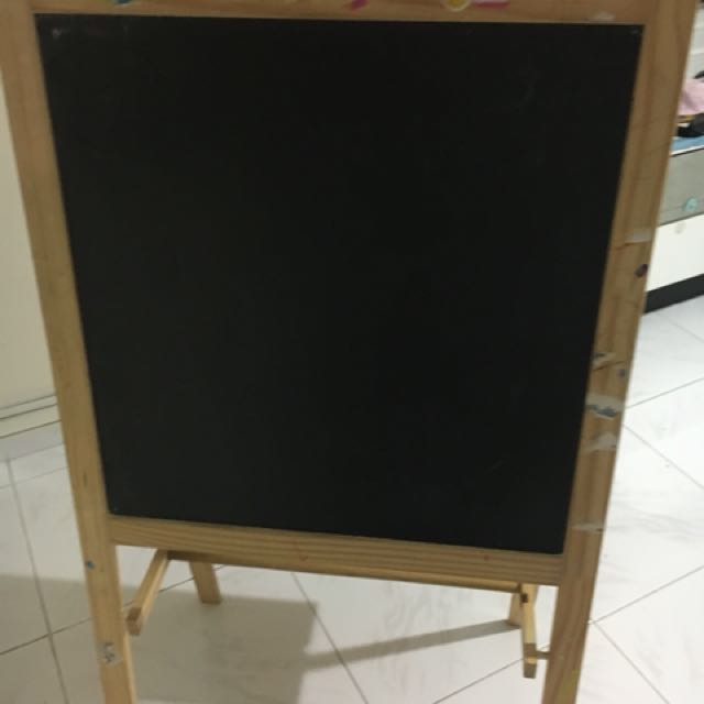 Ikea black and white board, Babies & Kids, Baby Nursery & Kids