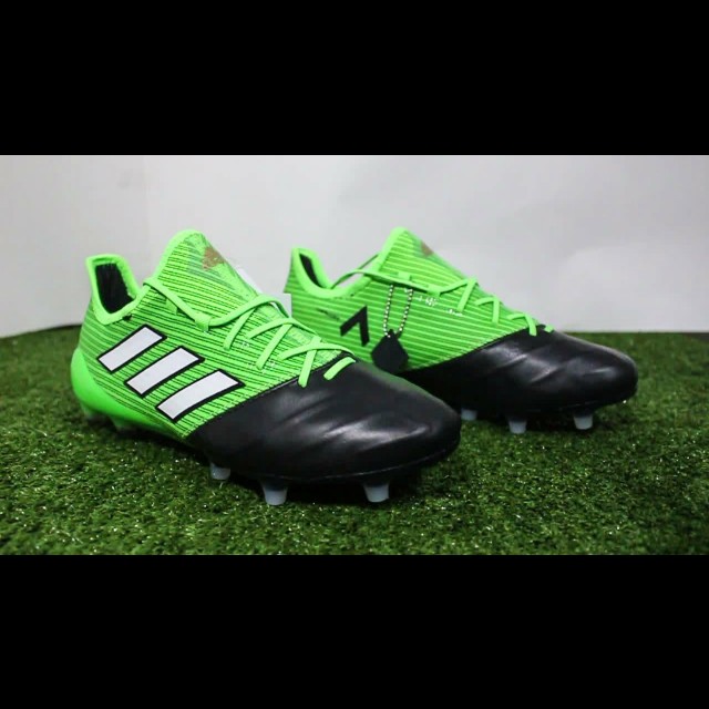 Adidas ace sales 17.1 leather green