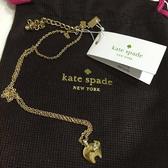Kate spade elephant necklace shop
