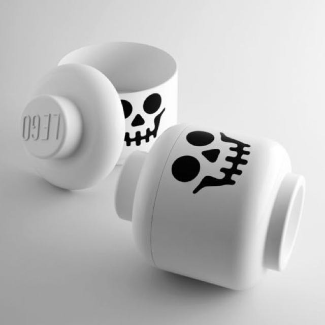 Lego storage new arrivals head skeleton
