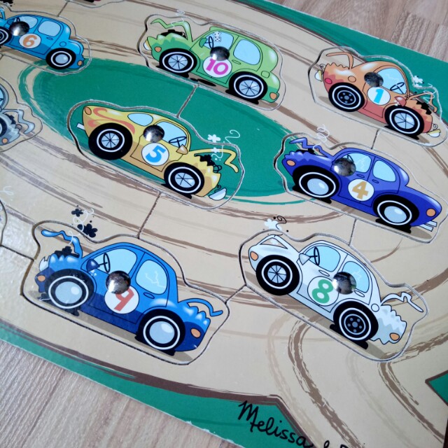 melissa and doug magnetic car puzzle