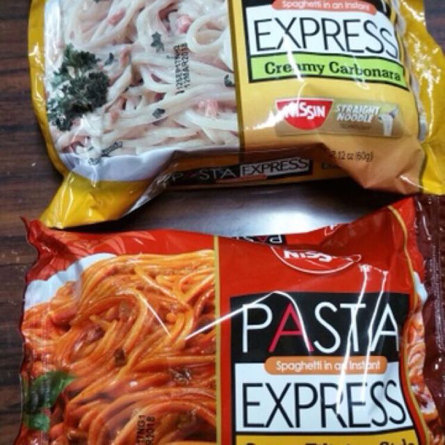 Nissin Pasta Express, Food & Drinks, Rice & Noodles on Carousell
