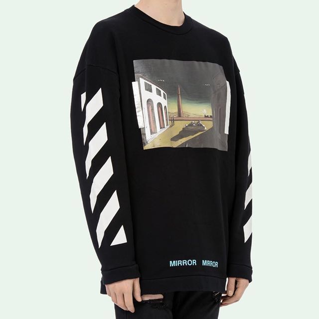 Offwhite Off white De Chirico Sweatshirt Pullover Men s Fashion