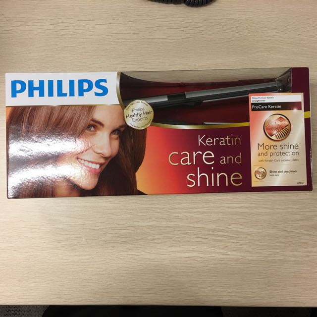 Philips keratin care and top shine