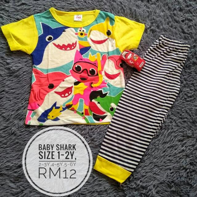 Baby shark shop pyjamas next