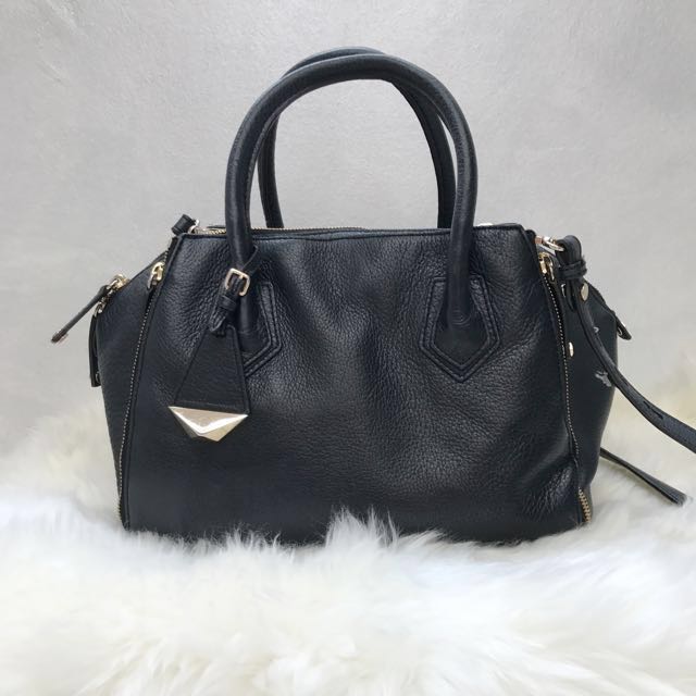 Rebecca Minkoff Mini Perry Satchel Women s Fashion Bags Wallets Cross body Bags on Carousell