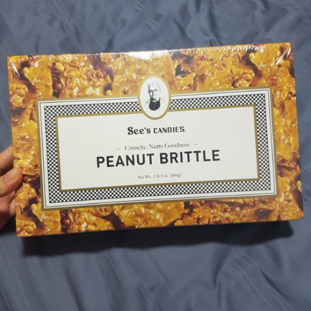See's candies peanut Brittle 680g, Food & Drinks, Packaged & Instant