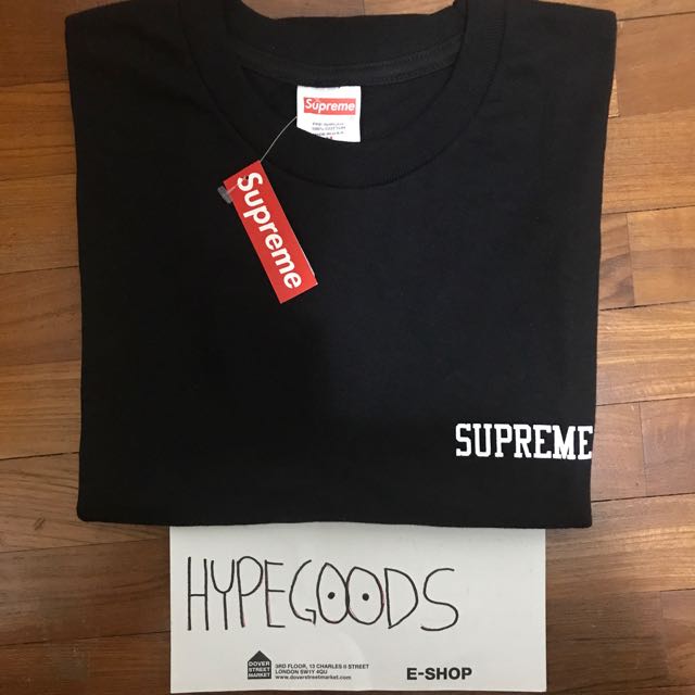 supreme akira pill tee black
