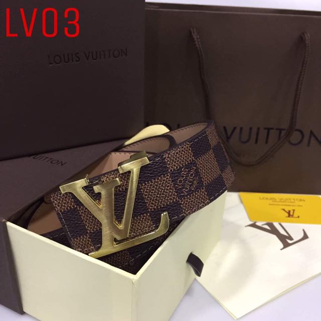 tali pinggang lv original