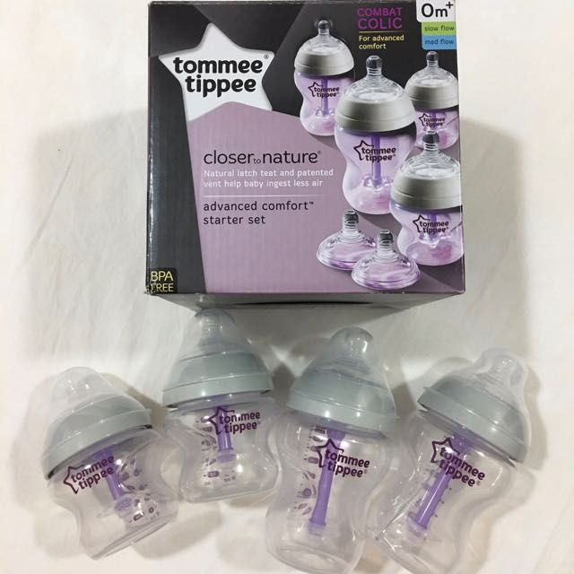 Tommee Tippee Anti-colic Bottles, Babies & Kids, Nursing & Feeding on  Carousell