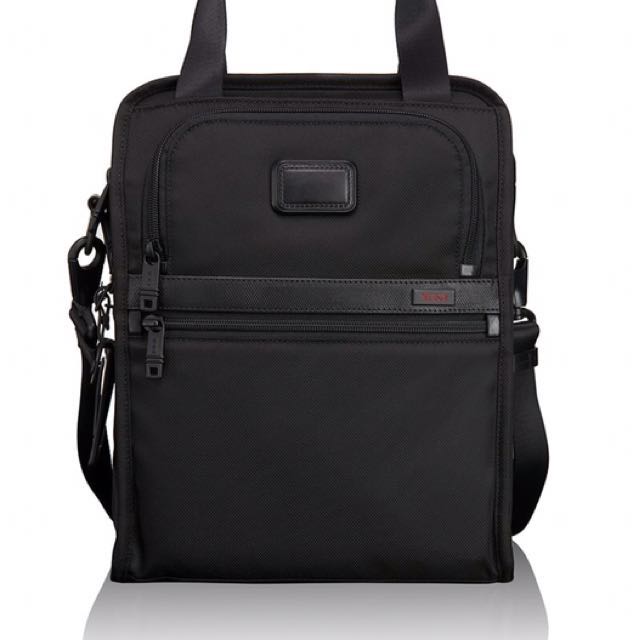 TUMI Alpha 2 Medium Travel Tote Black 022117D2 Luxury Bags Wallets on Carousell