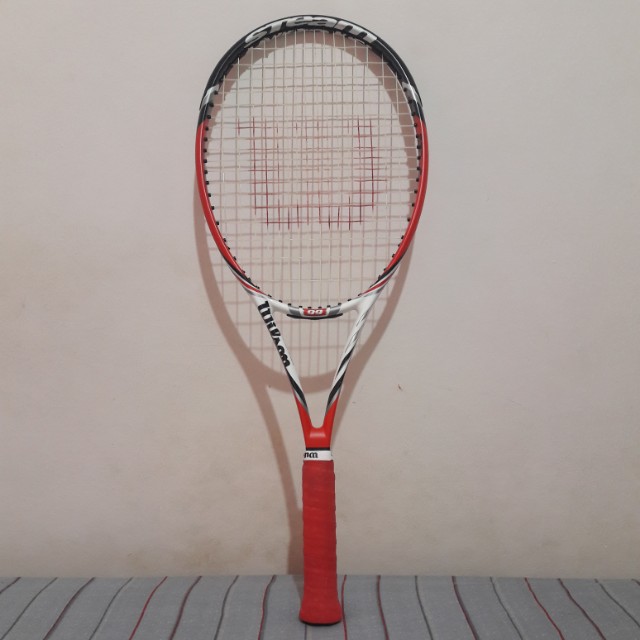 Wilson BLX Steam99 Tennis Racquet, Sports Equipment, Sports & Games ...