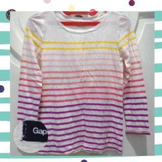 stripe top / atasan motif stripe by GAP