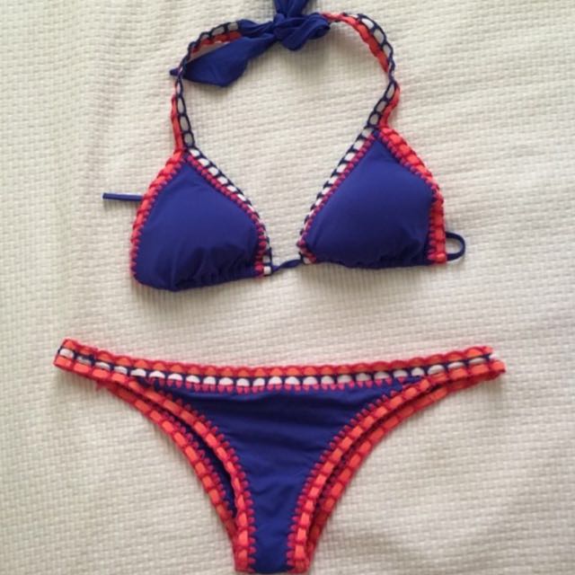 seafolly crochet bikini