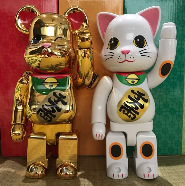 Bearbrick Manekineko 400 Lucky Cat