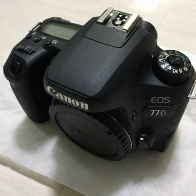 Canon 77d With 50mm Stm Wifi Bluetooth Photography Cameras On Carousell