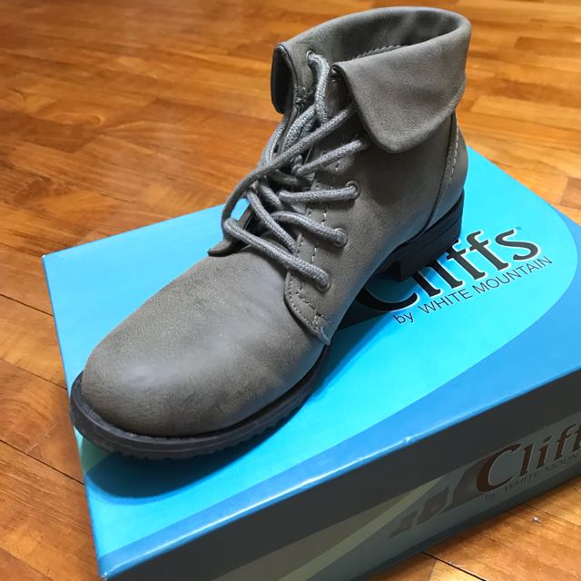 White mountain gray boots store