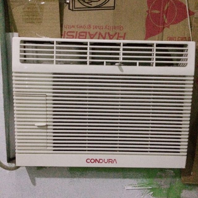 Condura Aircon W Timer 0 5 Hp Tv Home Appliances Kitchen Appliances Wine Cellar Storage On Carousell