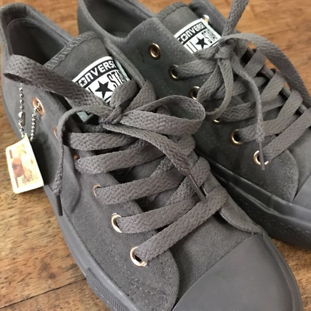 Converse Gamuza Dark Grey