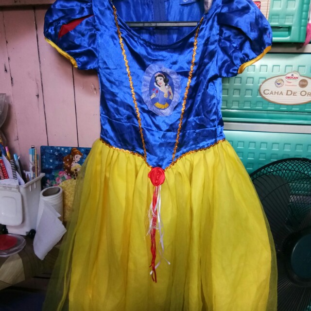 DISNEY PRINCESS SNOW WHITE COSTUME, Babies & Kids, Babies & Kids Fashion on  Carousell