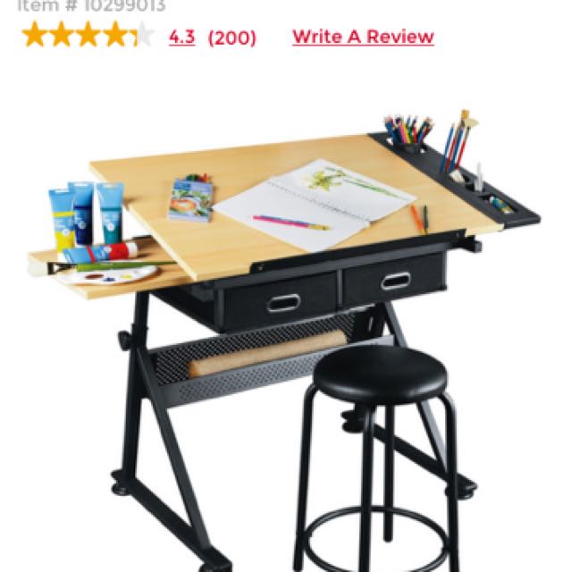 Drawing Table From Michaels Artist Loft Books Stationery Photo
