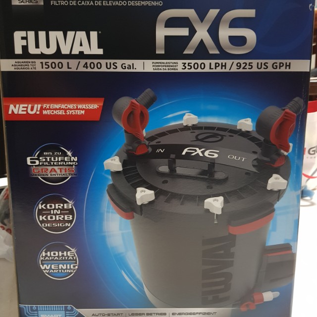 FLUVAL FX6 CANISTER FILTER, Pet Supplies, Homes & Other Pet Accessories