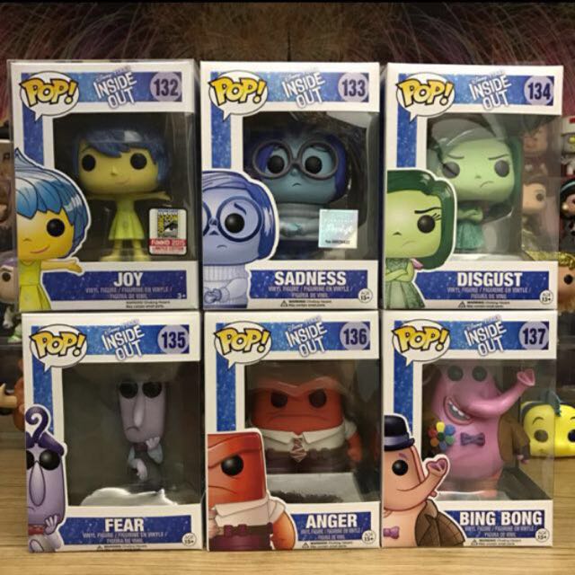 inside out funko pop set