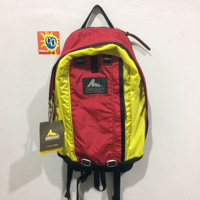 gregory yellow backpack