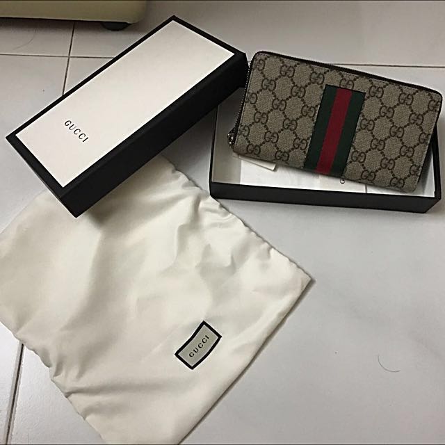 Gucci Wallet 100% authentic Full packaging with invoice, Women's ...