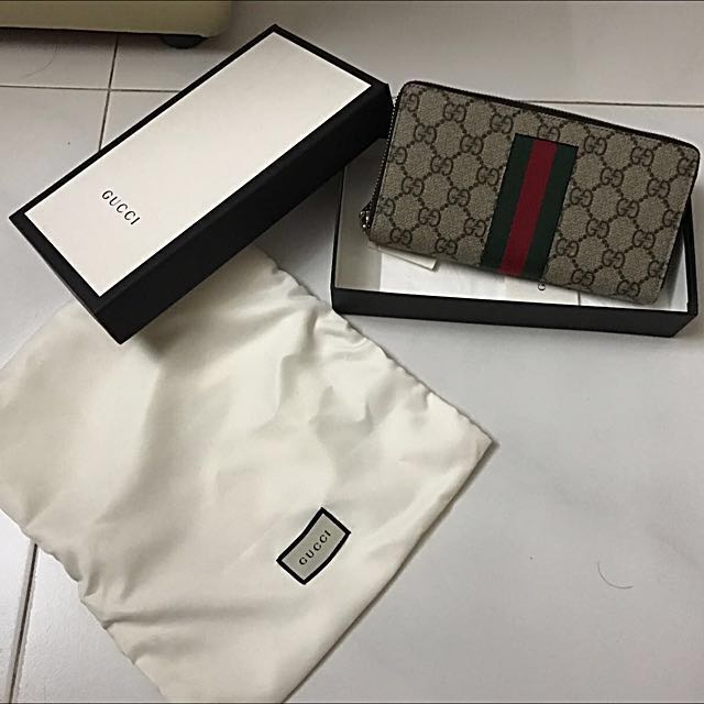 Gucci Wallet 100 authentic Full packaging with invoice, Women's
