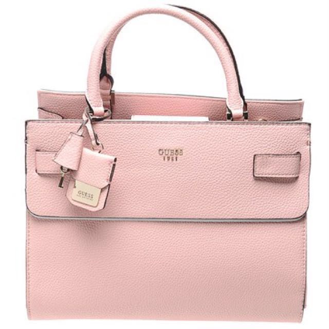 guess rose gold suitcase