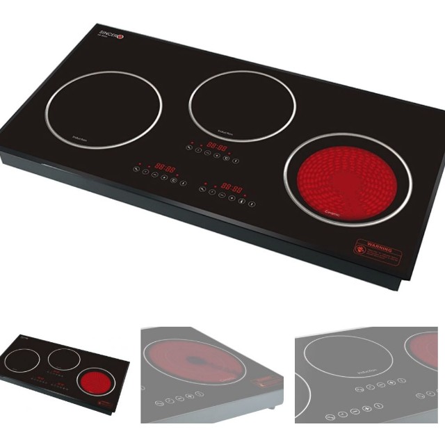 Trio Intelligent Electric Induction Ceramic Cooktops 2