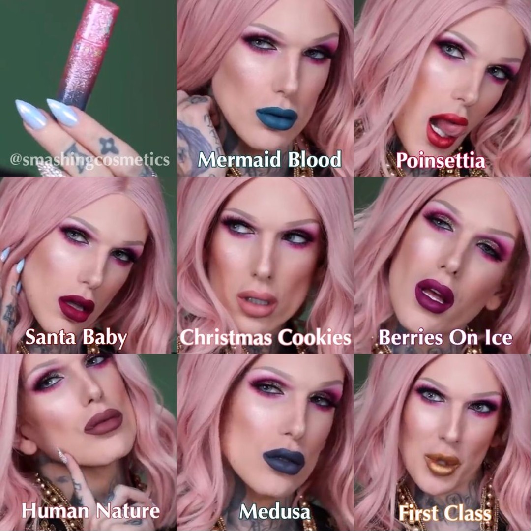 Jeffree Star Cosmetics Holiday Collection 2017 Order Jeffreestar, Beauty & Personal Care, Face, Makeup Carousell