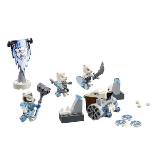LEGO Chima Ice Bear Tribe Pack 70230 Hobbies Toys Toys Games on Carousell