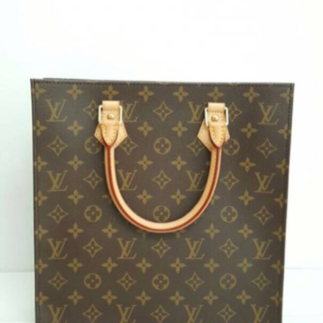 LV Sac Plat PM, Luxury, Bags & Wallets on Carousell