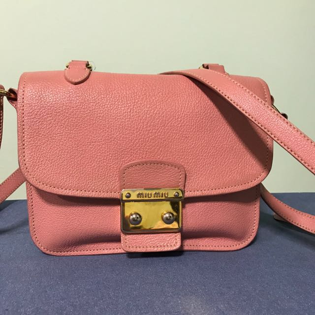 Miu Miu Sling Bag, Women's Fashion, Bags & Wallets, Cross-body Bags on  Carousell