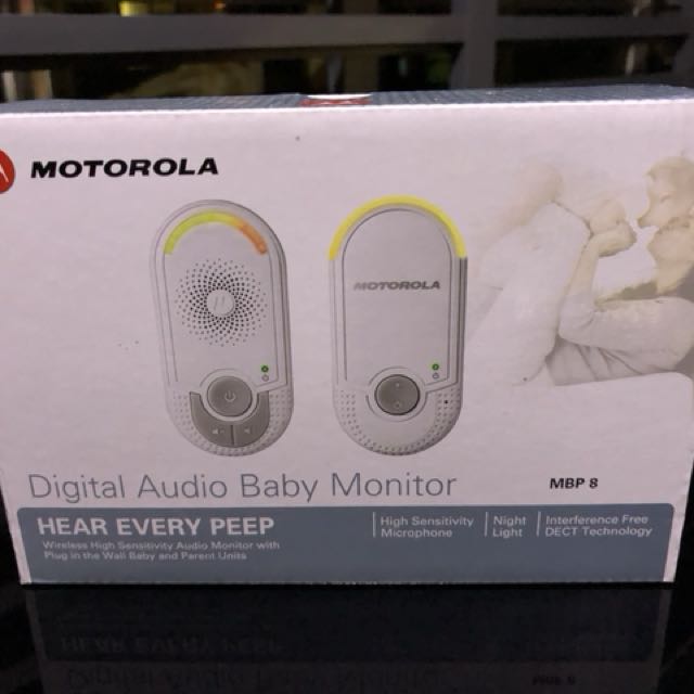 motorola mbp8 digital audio baby monitor