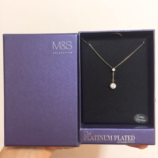 M&s platinum plated jewellery on sale