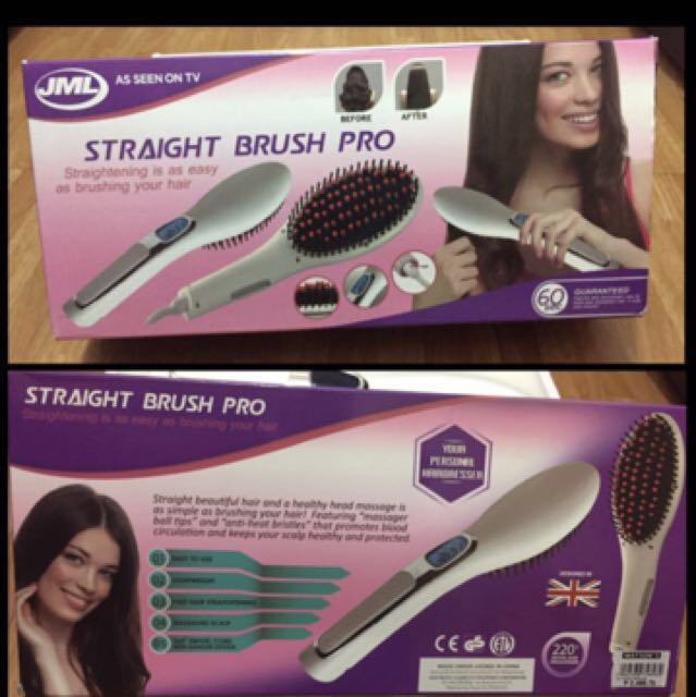 Hair brush straightener watsons hotsell