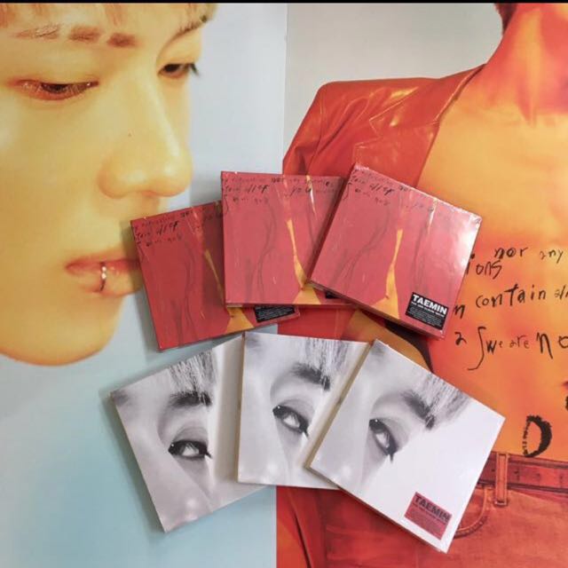 Shinee Taemin Move Korean Album W Pc Hobbies Toys Memorabilia Collectibles K Wave On Carousell