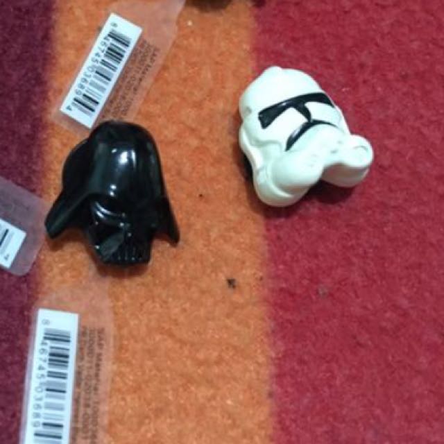Star Wars Jibbitz Sold as Pair, Hobbies & Toys, Toys & Games on Carousell