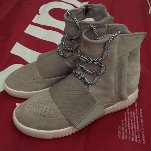 Adidas yeezy supreme premium quality, Men's Fashion, Footwear, Dress shoes  on Carousell